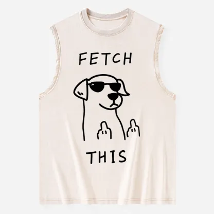 Tokyo-Tiger Rebellious Dog Washed Tank