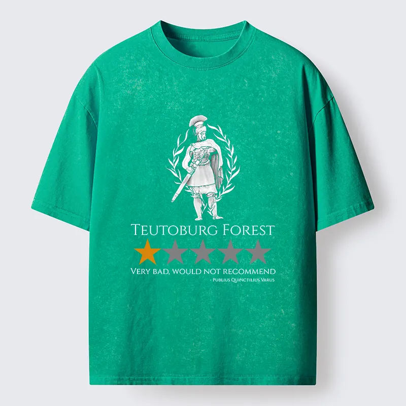 Tokyo-Tiger Teutoburg Forest Is Not Recommended Washed T-Shirt