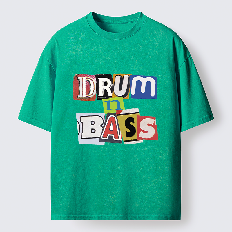 Tokyo-Tiger Drum n Bass Washed T-Shirt