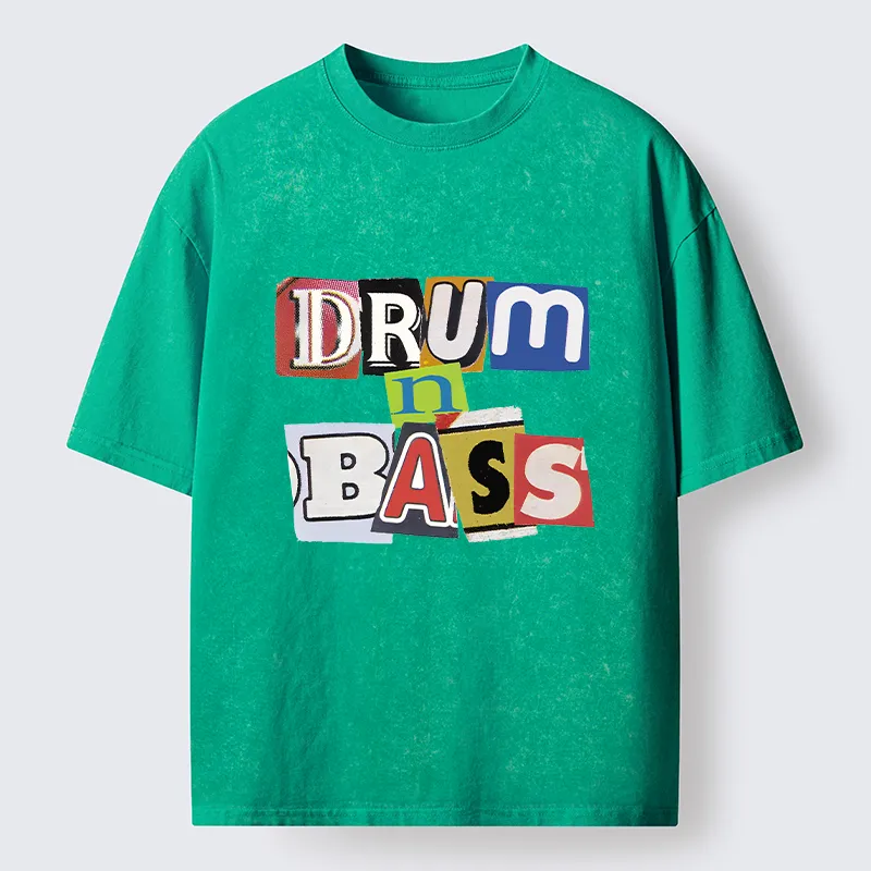 Tokyo-Tiger Drum n Bass Washed T-Shirt