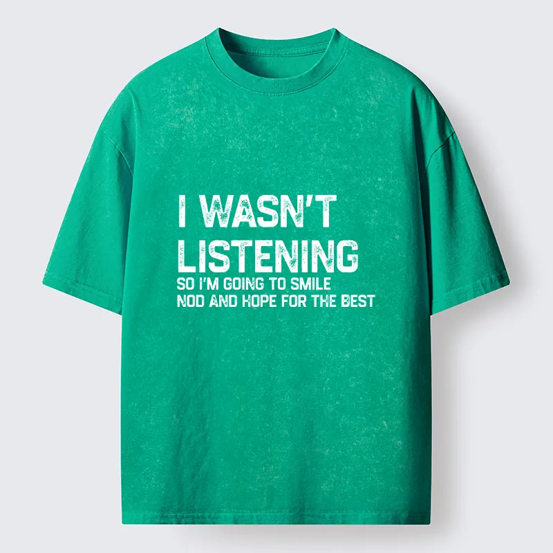 Tokyo-Tiger Indifferent To Everything Washed T-Shirt