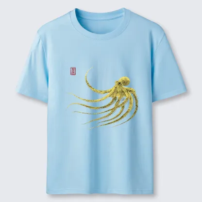 Tokyo-Tiger Retro Octopus Japanese Classic T-Shirt