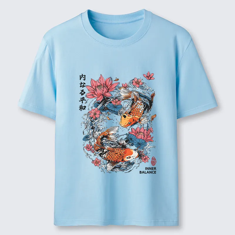 Tokyo-Tiger Koi Serenity Classic T-Shirt