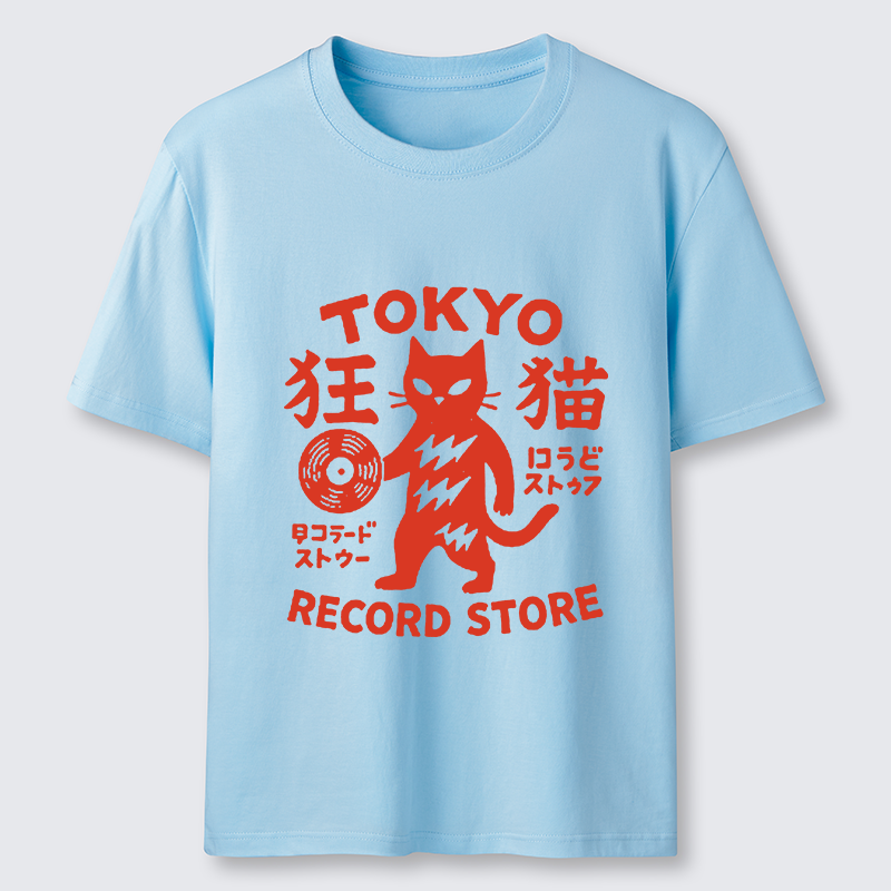 Tokyo-Tiger Japanese DJ Cat Classic T-Shirt