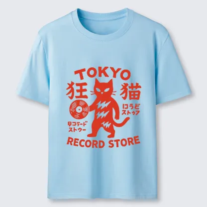 Tokyo-Tiger Japanese DJ Cat Classic T-Shirt