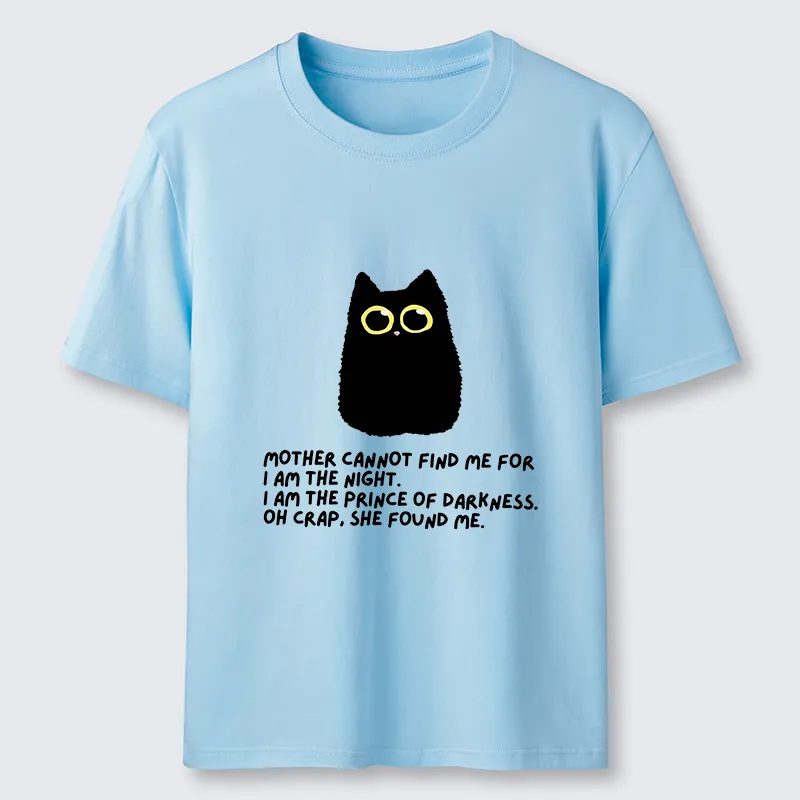 Tokyo-Tiger Playing Hide-and-seek With A Black Cat Classic T-Shirt