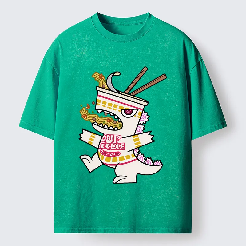 Tokyo-Tiger Ramenzilla Washed T-Shirt