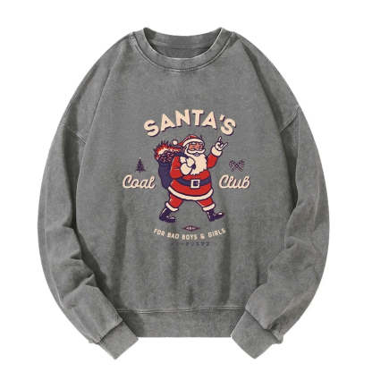 Tokyo-Tiger Santa's Coal Club Japan Washed Sweatshirt