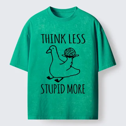 Tokyo-Tiger Foolish Goose Is Even More Foolish Washed T-Shirt