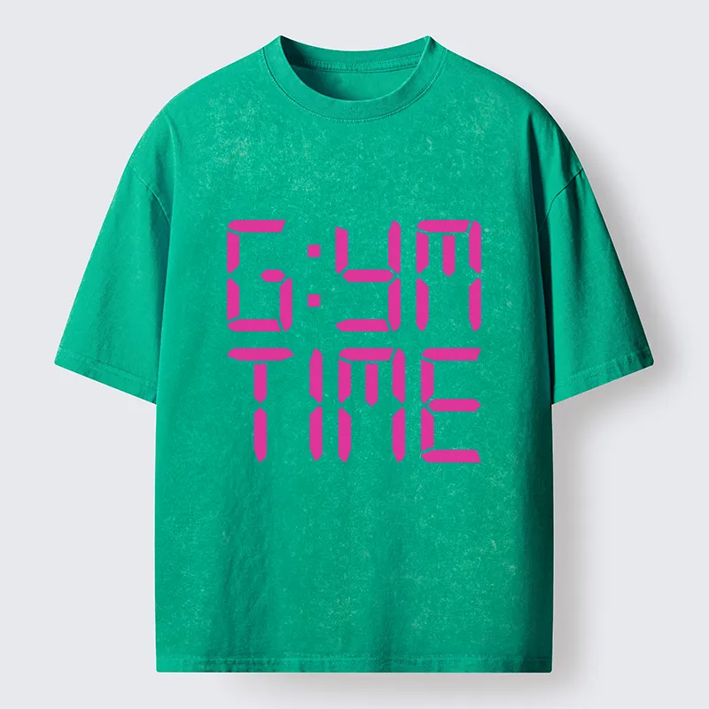 Tokyo-Tiger Gym Time Washed T-Shirt