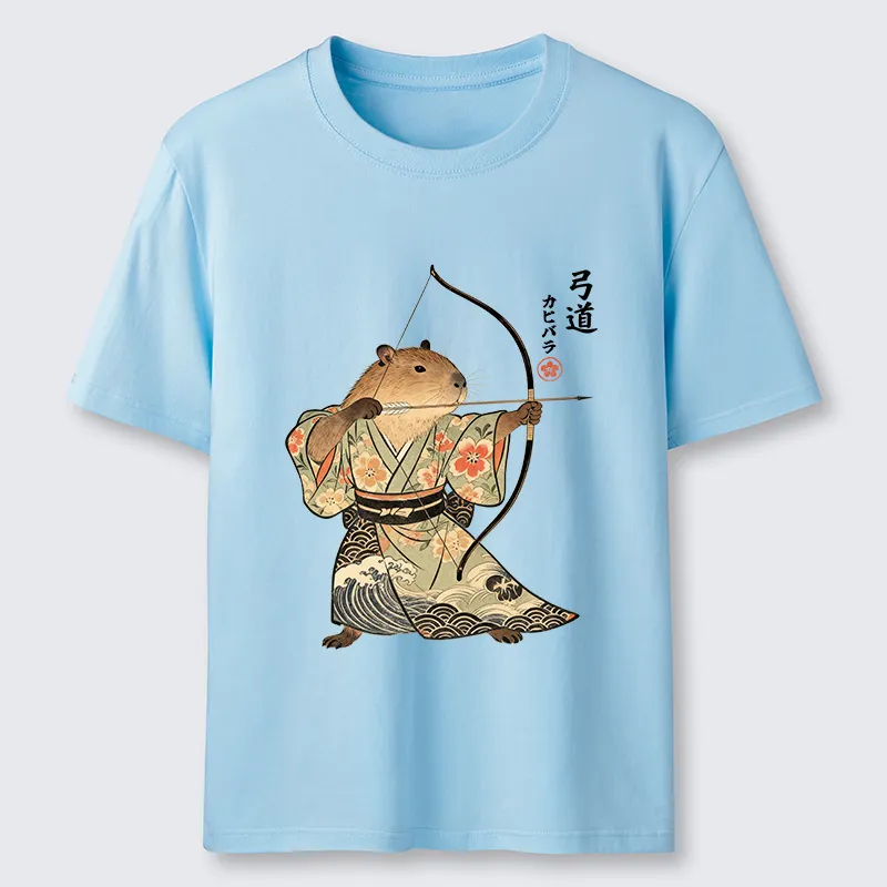 Tokyo-Tiger Capybara Archery Classic T-Shirt