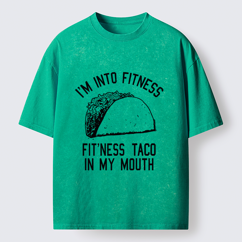 Tokyo-Tiger Delicious Tacos Washed T-Shirt