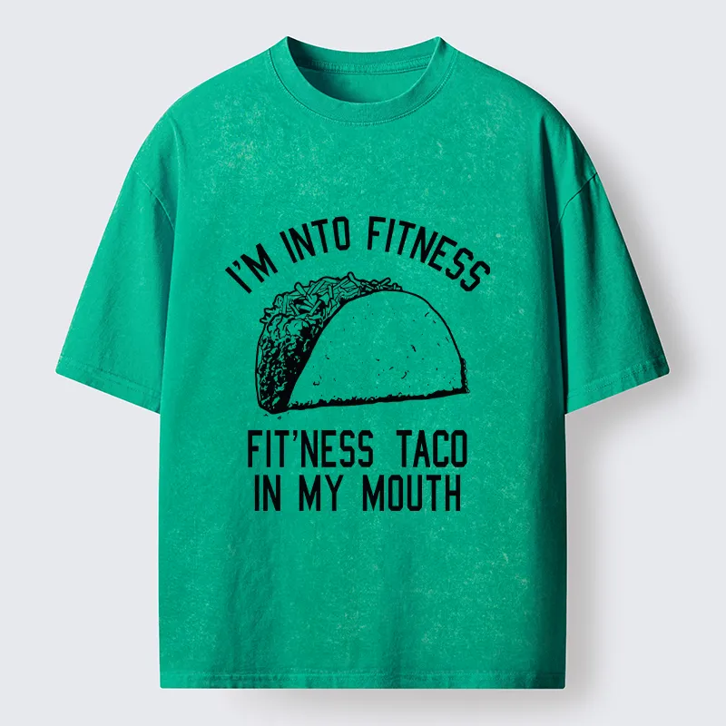 Tokyo-Tiger Delicious Tacos Washed T-Shirt