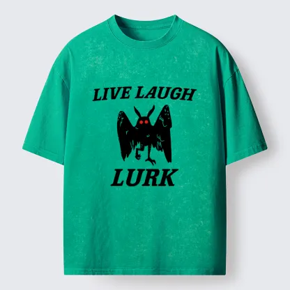 Tokyo-Tiger A Day In The Life Of A Mothman Washed T-Shirt