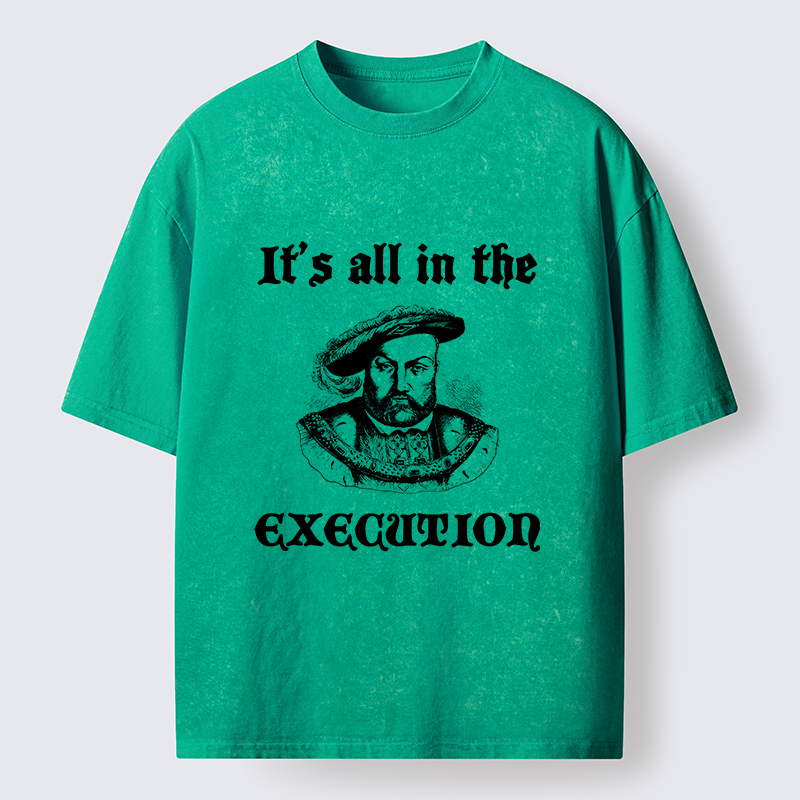 Tokyo-Tiger It’s All In The Execution Washed T-Shirt