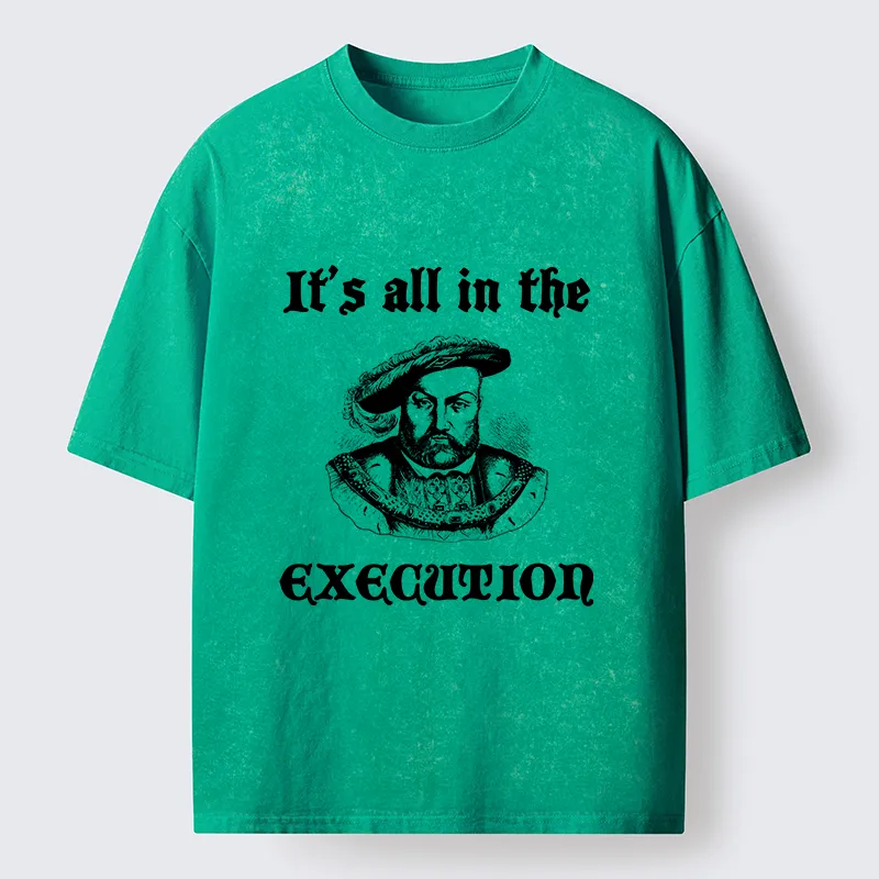 Tokyo-Tiger It’s All In The Execution Washed T-Shirt