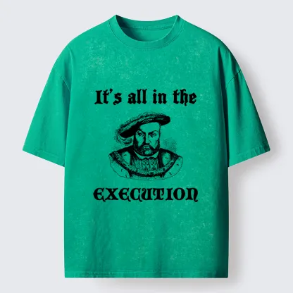 Tokyo-Tiger It’s All In The Execution Washed T-Shirt