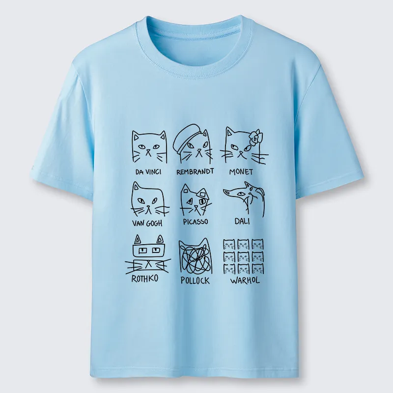 Tokyo-Tiger Artistic Cats Classic T-Shirt