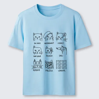 Tokyo-Tiger Artistic Cats Classic T-Shirt