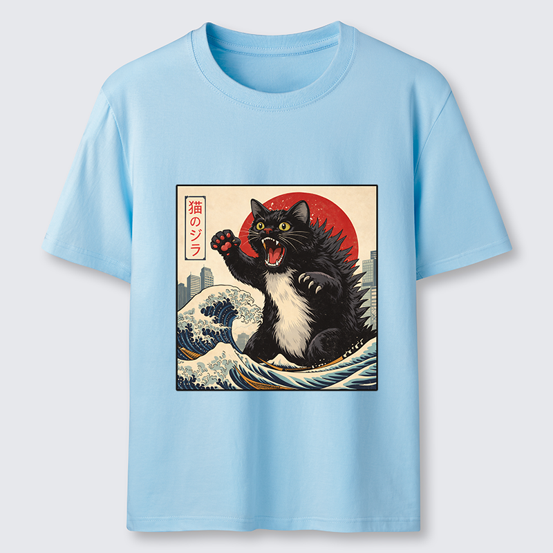 Tokyo-Tiger Black Catzilla Classic T-Shirt