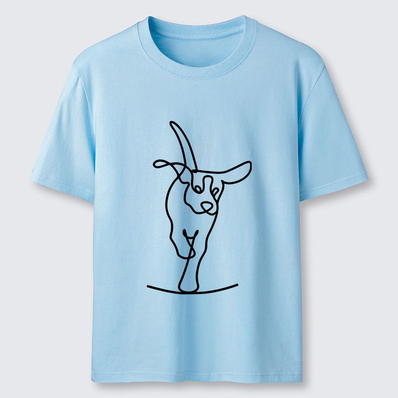 Tokyo-Tiger Minimalist Dog Classic T-Shirt