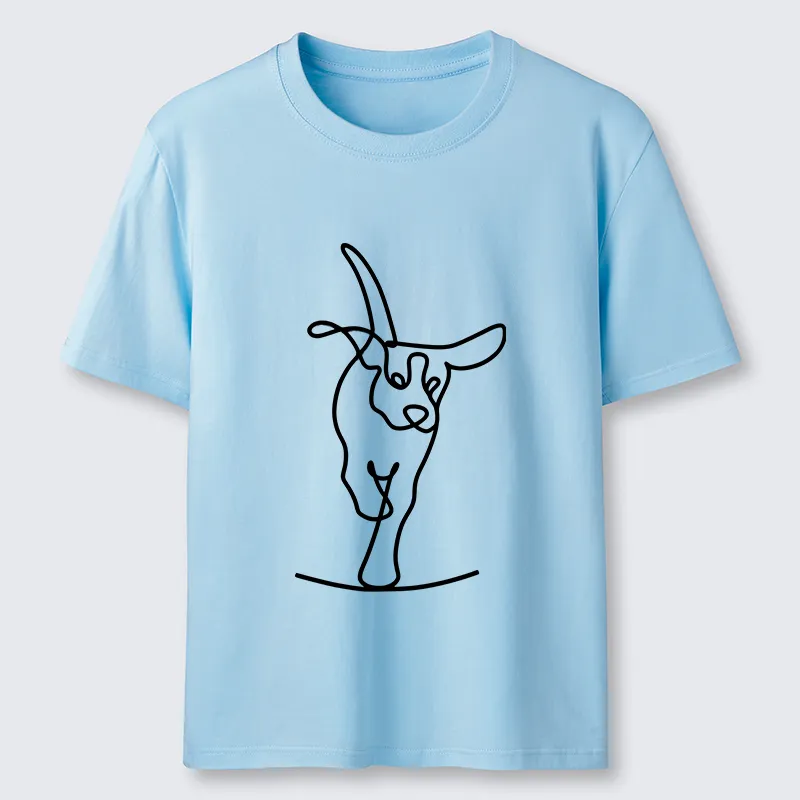 Tokyo-Tiger Minimalist Dog Classic T-Shirt