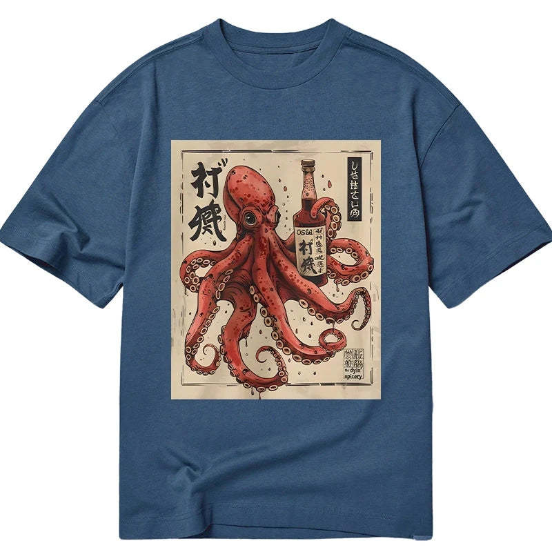 Tokyo-Tiger Osaka Saké Octopus Classic T-Shirt Sale