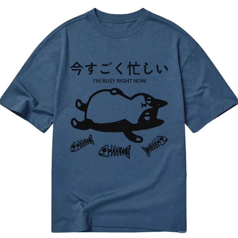 Tokyo-Tiger I'm Busy Right Now Classic T-Shirt