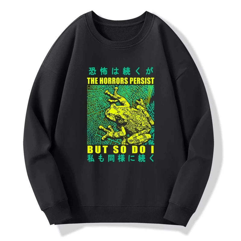 Tokyo-Tiger The Horrors Persist Forg Sweatshirt Sale