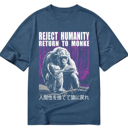 Tokyo-Tiger Reject Humanity Return To Monkey Classic T-Shirt