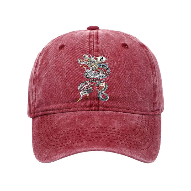 Tokyo-Tiger Dragon of Dojima Washed Cap