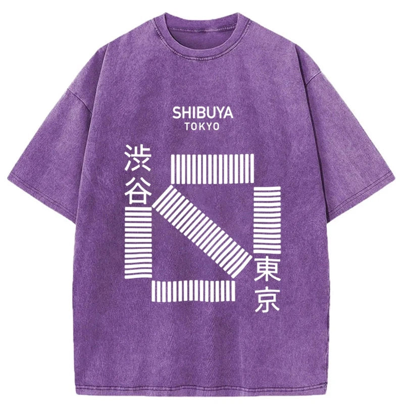 BAPE STORE SHIBUYA CAMO COLLEGE TEE | bape.com