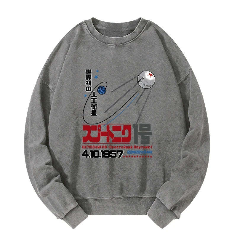 Tokyo-Tiger Artificial Balance Washed Sweatshirt