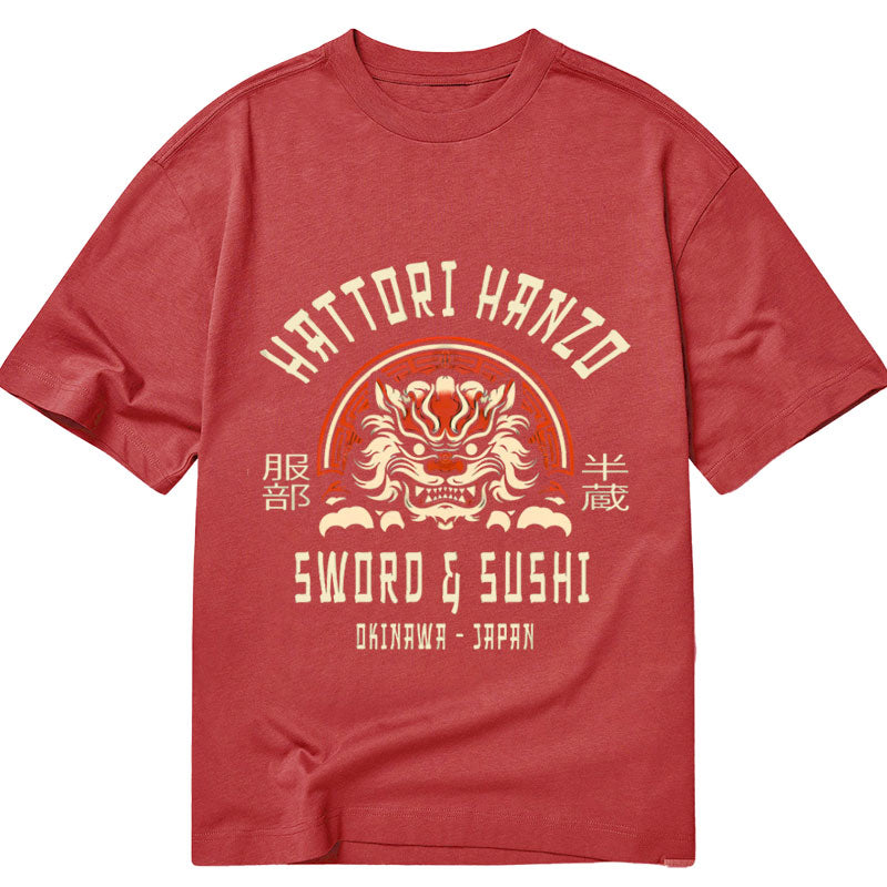 Tokyo-Tiger Hattori Hanzo Sword Classic T-Shirt