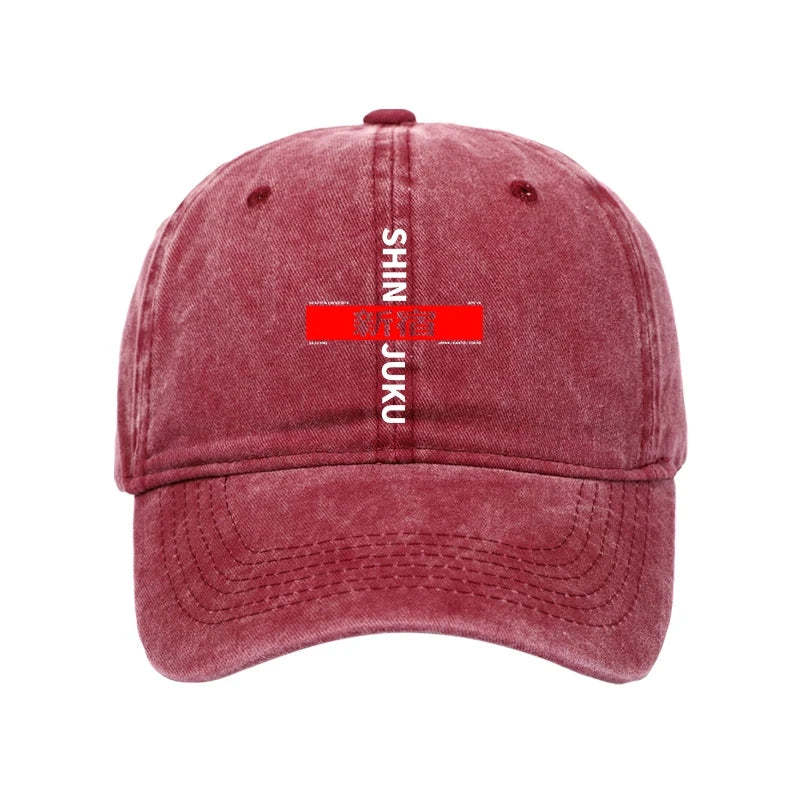 Tokyo-Tiger Shinjuku Prefecture Japan Washed Cap