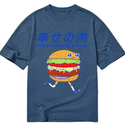 Tokyo-Tiger Tokyo Burger Run Japanese Classic T-Shirt