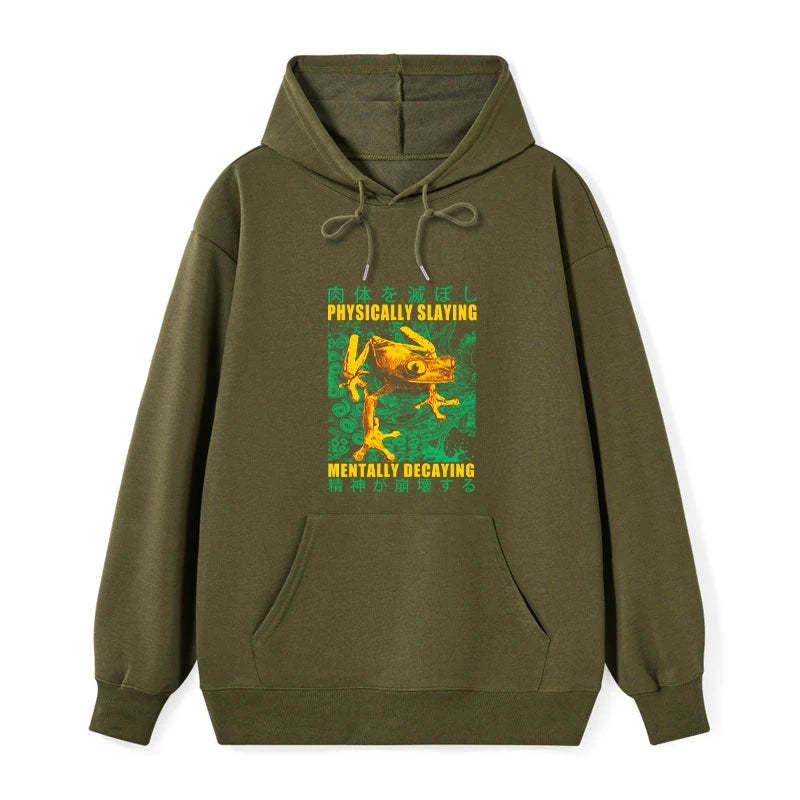 Tokyo-Tiger Physically Slaying Mentally Decaying Classic Hoodie