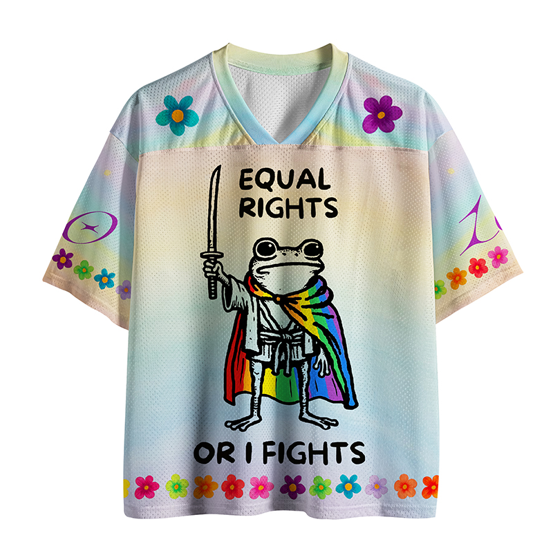 Tokyo-Tiger Equal Rights Or The Frog Fights Mesh Jersey