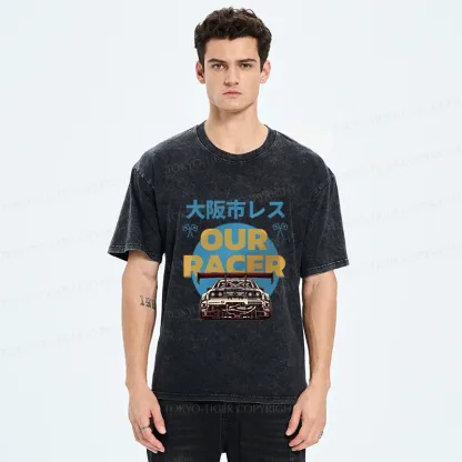 Tokyo-Tiger Osaka Racing Washed T-Shirt