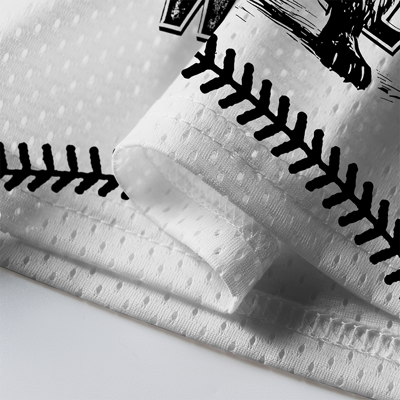 Tokyo-Tiger Baseball Raccoon Mesh Jersey