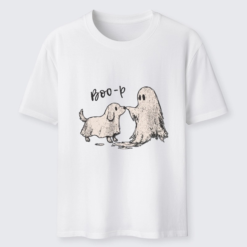 Tokyo-Tiger Funny Ghost Puppy Boo Classic T-Shirt