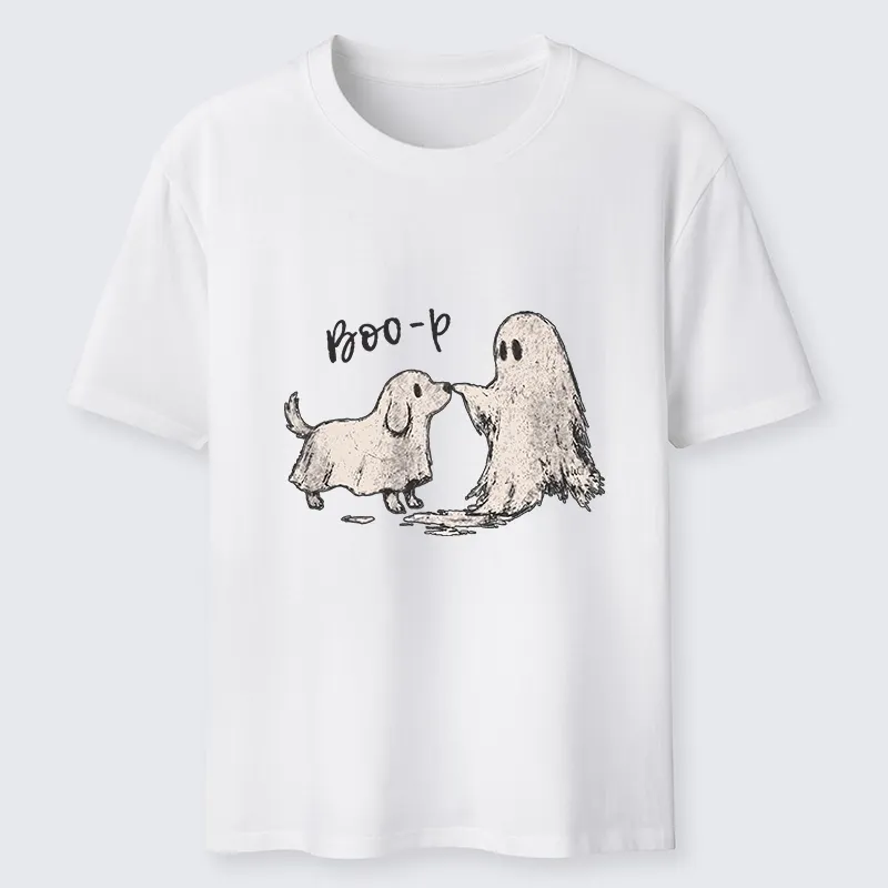 Tokyo-Tiger Funny Ghost Puppy Boo Classic T-Shirt