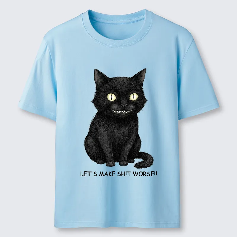 Tokyo-Tiger Mischief Black Cat Meme Classic T-Shirt Sale