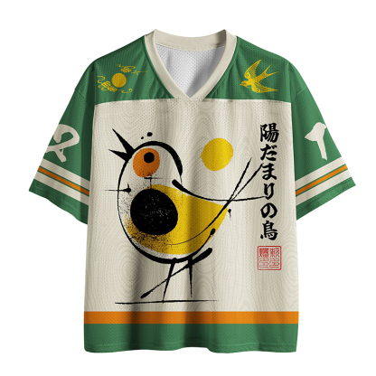 Tokyo-Tiger Sunny Bird Mesh Jersey