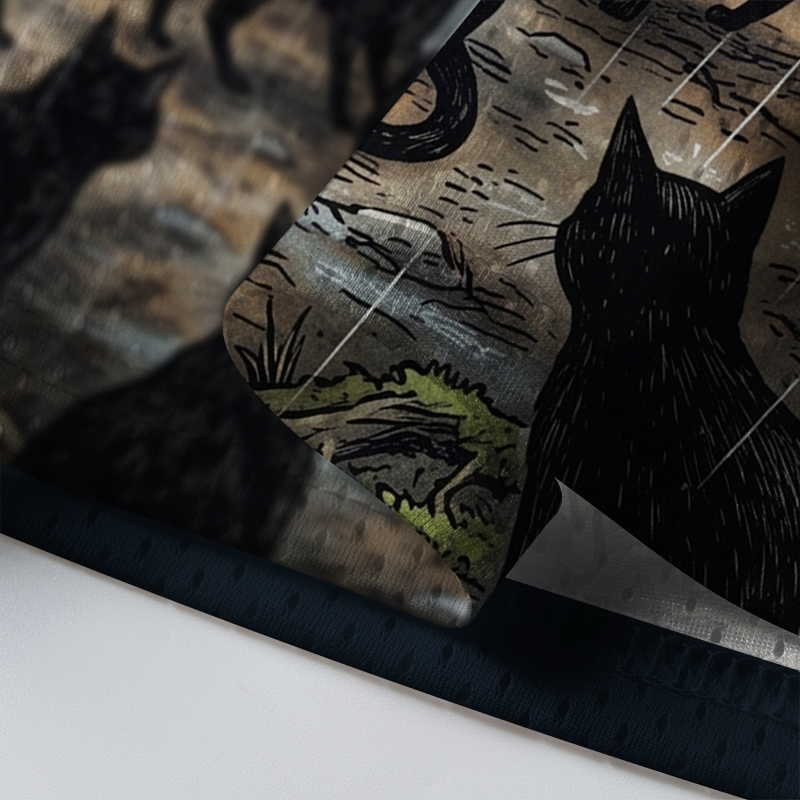 Tokyo-Tiger Ghost Cat Shelter Mesh Jersey