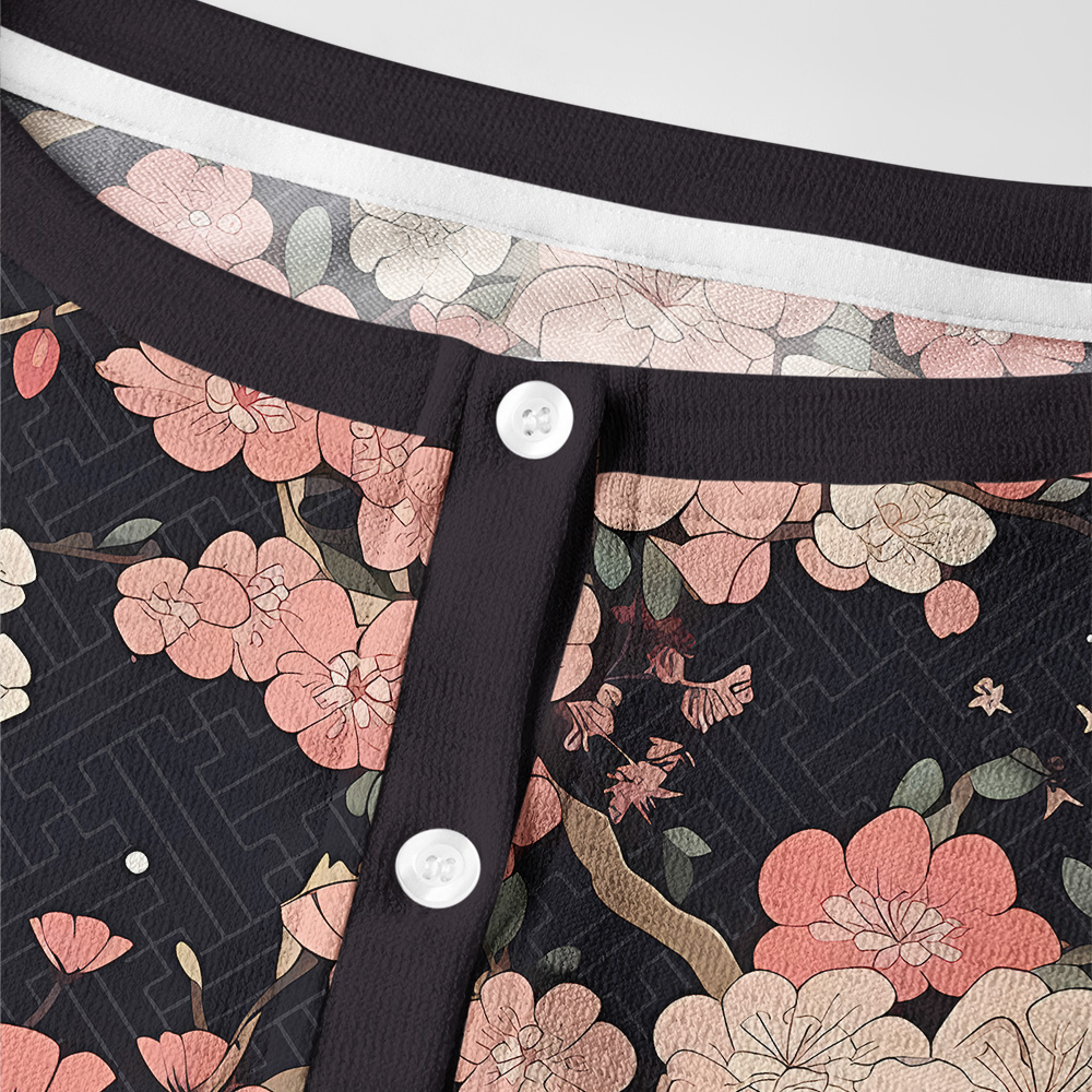 Tokyo-Tiger Blooming Sakura Women's Lightweight Cardigan