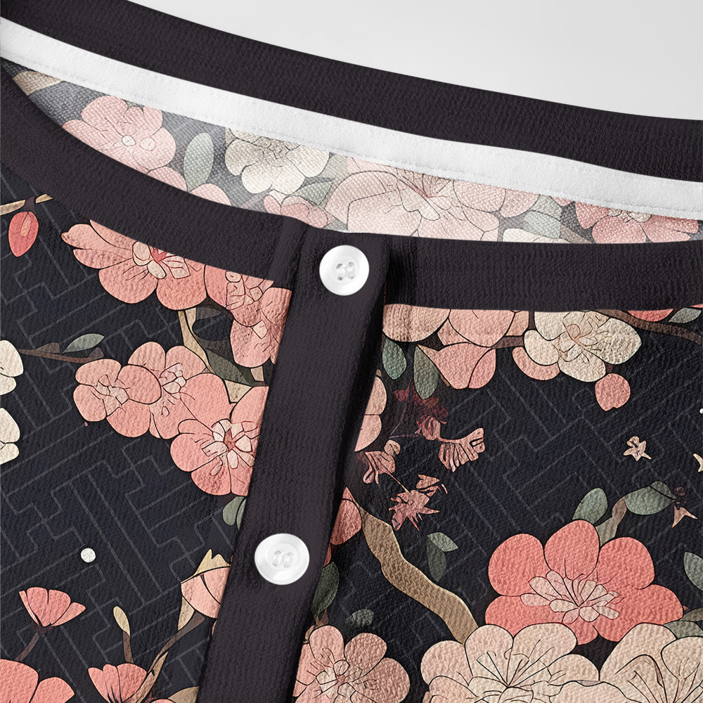 Tokyo-Tiger Blooming Sakura Women's Lightweight Cardigan