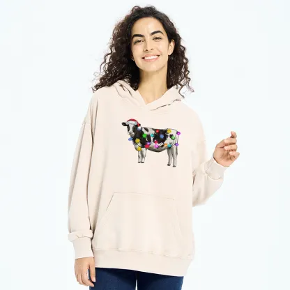 Tokyo-Tiger Christmas Cow Washed Hoodie