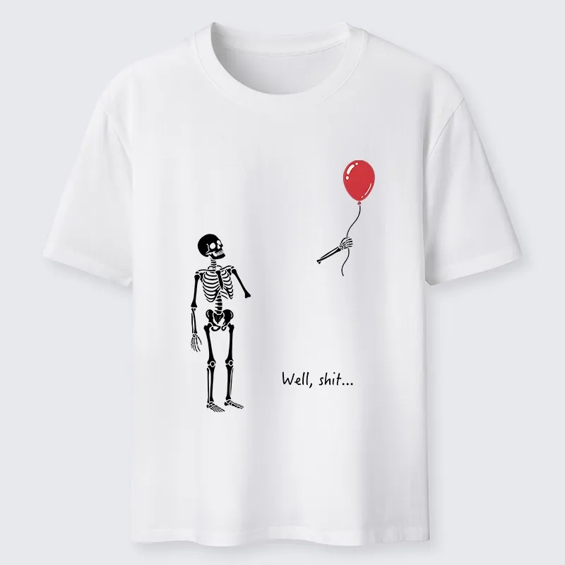 Tokyo-Tiger Skeleton Balloon Meme Classic T-Shirt