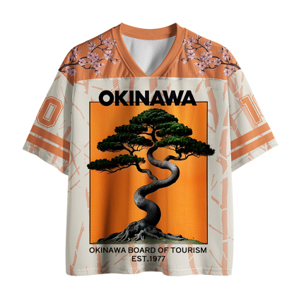 Tokyo-Tiger Pine Of Okinawa Mesh Jersey